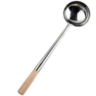 香港正品陈支记炒勺锅铲套装长木柄不锈钢厨师专用勺手勺炒菜铲子