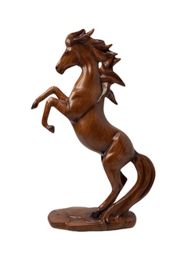 马年礼品现代简约轻奢抽象艺术马摆件创意家居客厅玄关电视柜摆设