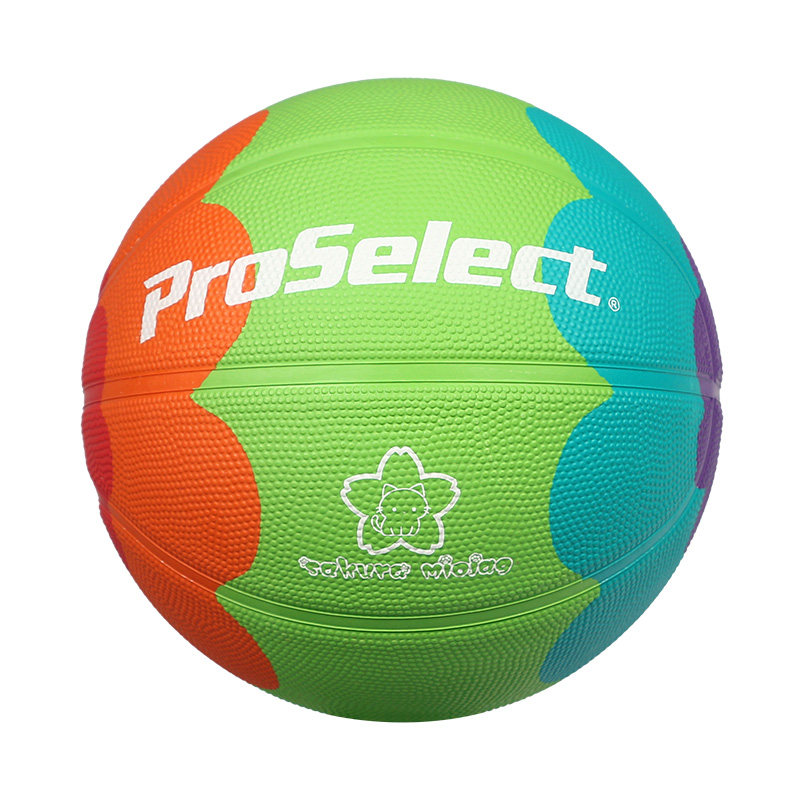 proselect专选彩色儿童篮球5号