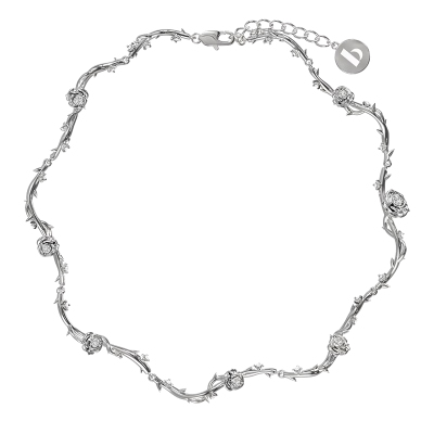 项链荆棘玫瑰BOONEE轻奢高级感