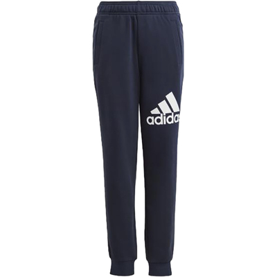 Adidas/阿迪达斯正品Essential大童经典字母印花束脚长裤HR6383