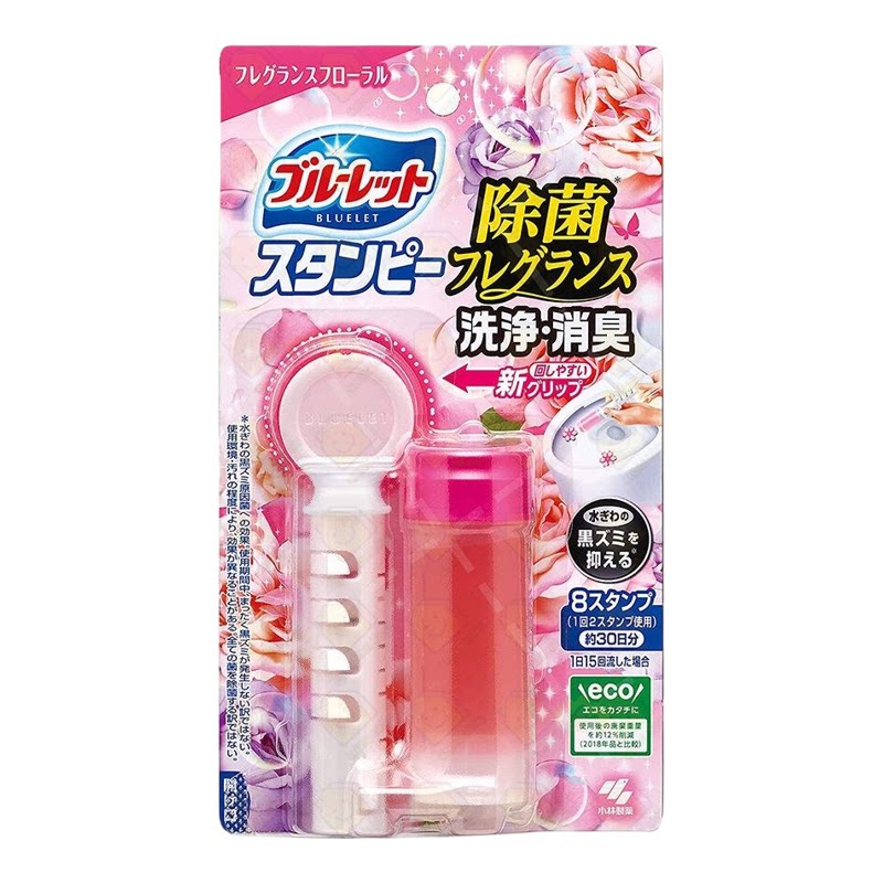 小林制药进口日本坐厕清洁除菌香气凝胶28克粉色舒缓花香去除异味