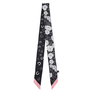 加长款系配缠包包手柄丝巾带手提包拎带飘带韩版双面细长条窄丝巾