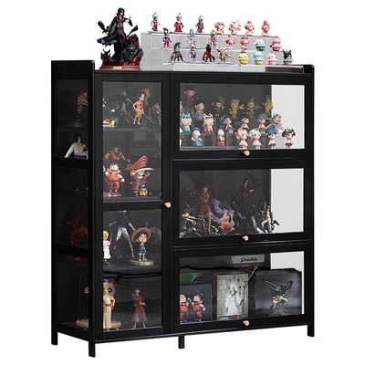 手办展示盒盲盒收纳展示架