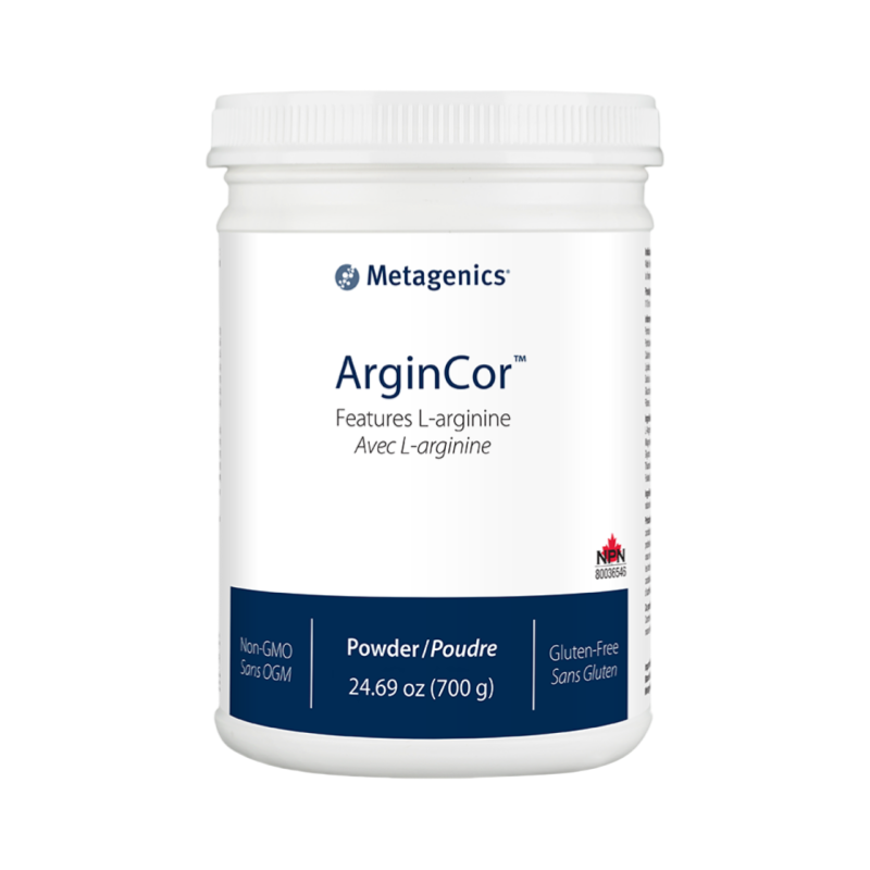 加拿大 Metagenics ArginCor Powder L-精氨酸 支持心脏代谢健康
