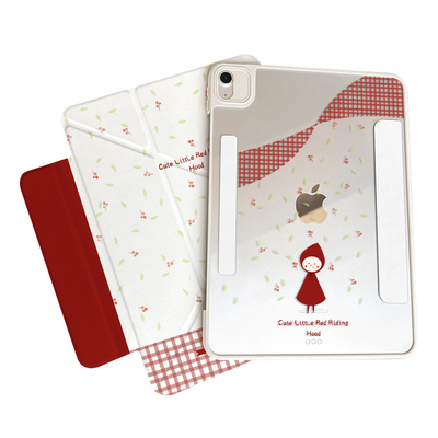 morock【插画师联名】ipad保护壳适用air7/6保护套ipad11/10壳pro带笔槽mini7无笔槽磁吸外壳 苹果平板保护壳