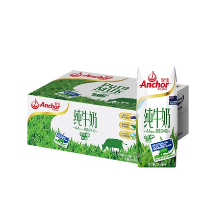 安佳4.4g高蛋白纯牛奶