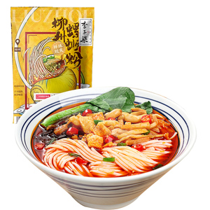 李子柒螺蛳粉4袋广西特产柳州正宗螺丝粉米线方便夜宵速食品加辣