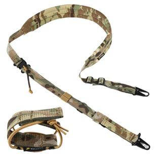 VOTAGOO 双点式多用途背带快速调节钢制鹰嘴扣迷彩法老枪绳801