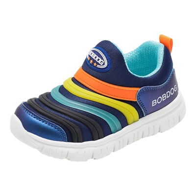 巴布豆儿童毛毛虫鞋中小童运动鞋