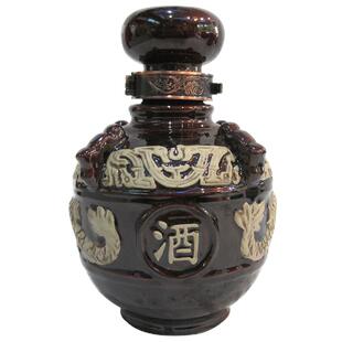 白酒礼盒送礼长辈送爸爸岳父礼物礼品坛装酱香型53度高档龙坛2瓶