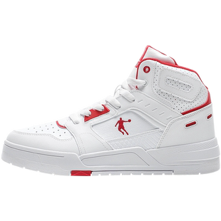 乔丹男鞋2025官方旗舰休闲百搭空军一号潮流保暖白色板鞋运动鞋男