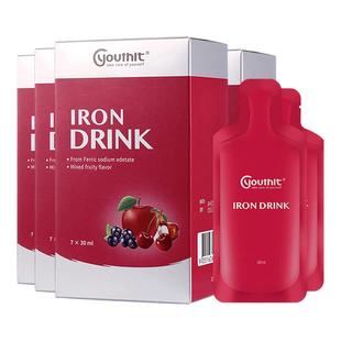 澳洲Youthit优思益铁饮元素口服液体女性孕妇补铁剂气血无腥味4盒