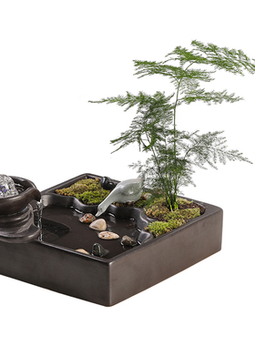 恒韵源陶瓷循环流水田园