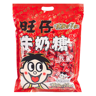 旺仔牛奶糖散装糖果零食