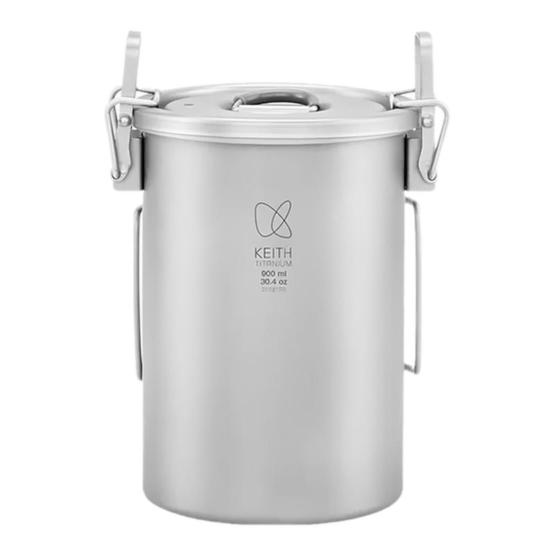 KEITH铠斯纯钛户外微压锅煮饭器