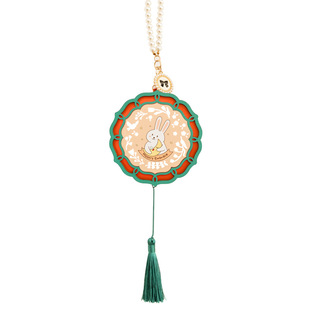 阿楹 室内兔子春节灯笼挂饰中式儿童手提花灯成品高级小夜灯礼物