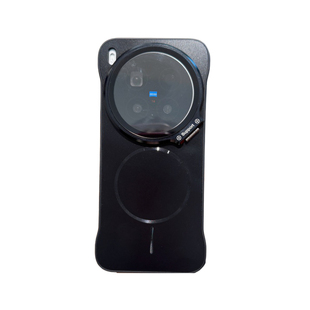 翻盖镜头支架适用VIVOX300s手机壳无边框全包镜头磁吸X200Ultra保护套四角防摔磨砂x200Pro超薄网红创意男女p