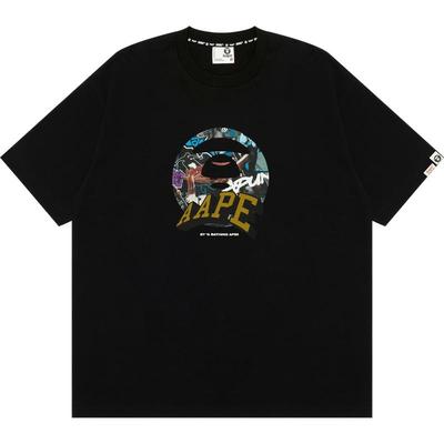 Aape印花休闲宽松短袖T恤