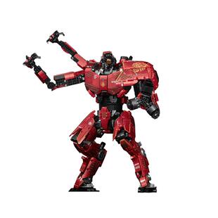 环太平洋正版授权暴风赤红机甲手办模型K盒子积木流浪者拼装玩具