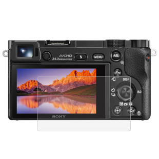 适用索尼A6100钢化膜a6400/zv1m2A7C黑卡RX100贴膜ZV1/A7M5/ZVE10