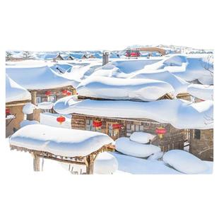 哈尔滨市游+冰雪大世界+亚布力阳光滑雪+冰雪画廊+雪乡纯玩小包团