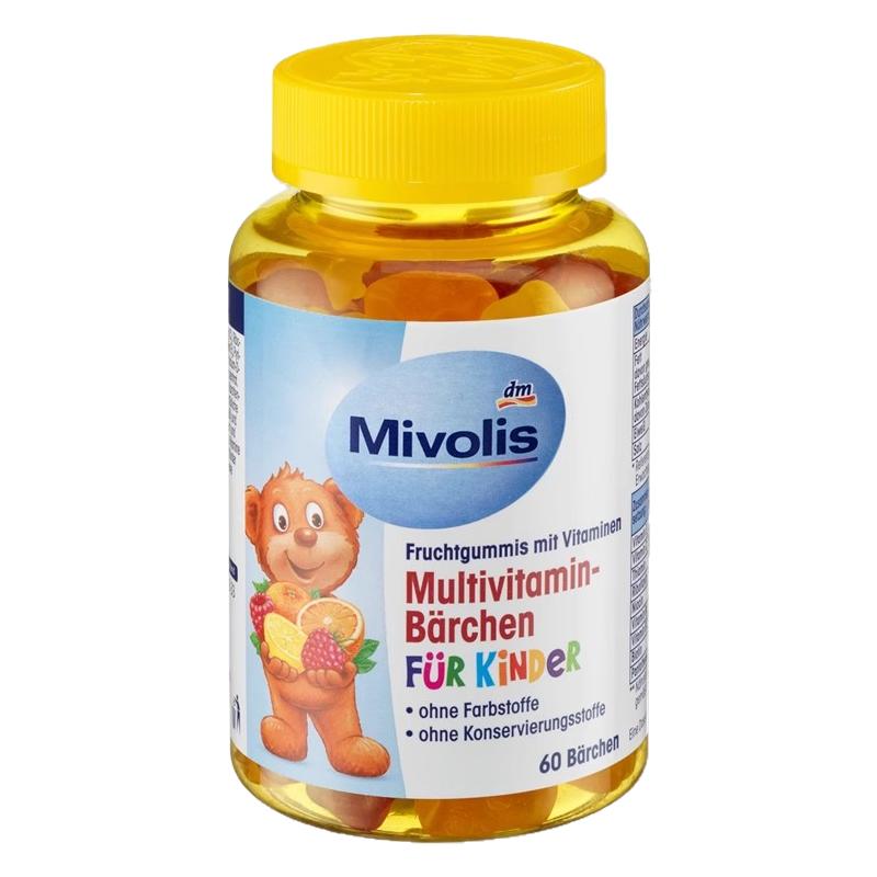 德国Mivolis儿童维生素软糖60粒