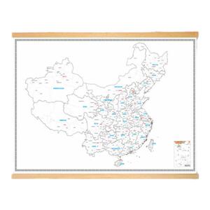 实木油画布挂画旅游足迹打卡地图布纪念DIY旅行标记城市区分填涂