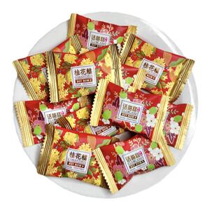 汇佳桂花糕话梅糕软糖爆款结婚喜糖果优质茶点心办公休闲零食散装