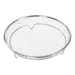 空气炸锅烧烤架分层隔油篮网格支架304不锈钢专用过滤沥油控油架