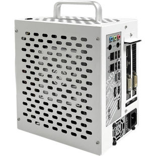 巧美迷你冰激凌itx机箱小1u电源台式机外壳办公家用便携手提式