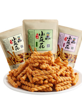 卧龙手工小麻花零食怀旧小吃