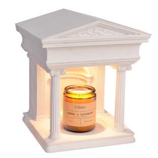 水泥融蜡灯摆件熔烛灯香薰设计师生日礼物小众高级建筑助眠融烛灯