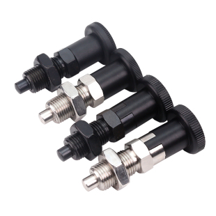 GN617分度销旋钮柱塞自锁型弹簧复位型定位销弹性销M10M12M16M20