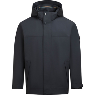 【抗静电】暇步士男装2025秋冬季新款经典商务休闲保暖加绒厚外套