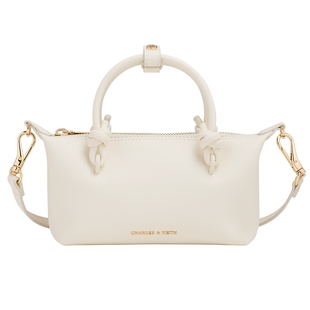 [新年礼物]CHARLES&KEITH女包CK2-30271635绳结手提小方包饺子包