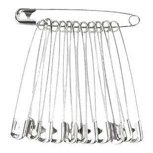 防锈多规格钢丝安全别针保险大别针金属安全扣针固定衣服吊牌胸针