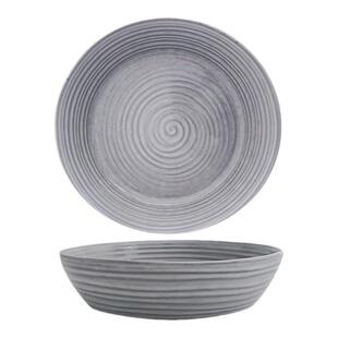 特惠2个装~特色异形手作 复古做旧螺纹深盘民宿日本料理餐具微瑕