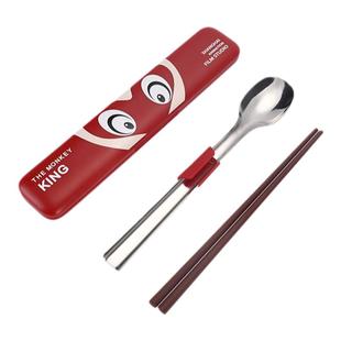 上影元品大闹天宫孙悟空便携不锈钢餐具套装轻奢礼盒礼物伴手礼