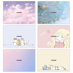 荣耀MagicBook X14Plus保护膜2025款荣耀X16plus电脑图案贴纸X14Pro外壳膜X16笔记本机身贴膜FRB-X屏幕膜