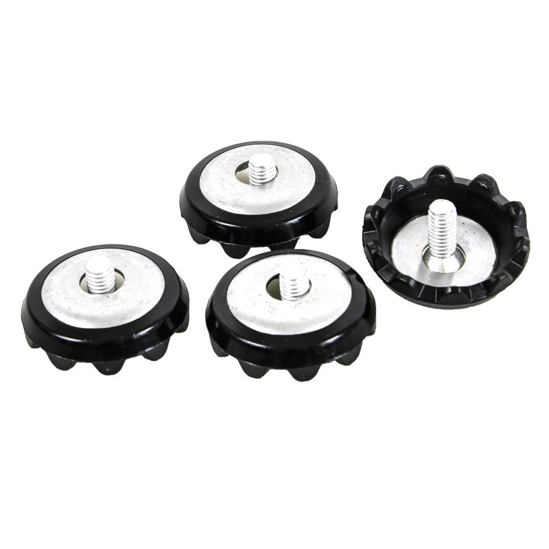 钓鱼箱包胶地爪加厚防滑不伤地板