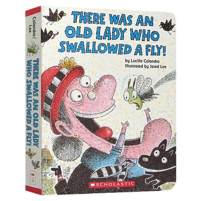 有个老婆婆吞了一只苍蝇英文原版
