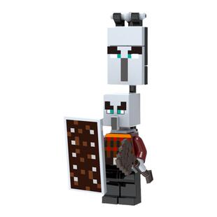 中国积木我的世界儿童玩具劫掠兽掠夺者拼装人仔人偶雪傀儡史莱姆