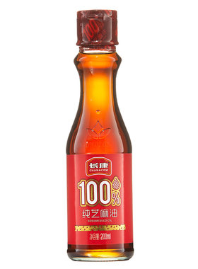 长康纯芝麻油香油正品
