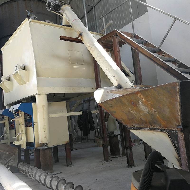 山东小型腻子粉搅拌机半自动脱硫石膏粉生产线 轻质抹灰石膏设备