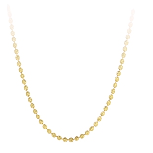 1月24号补现货!宝石矿工 足金素链幻影项链爆闪小众高级气质女