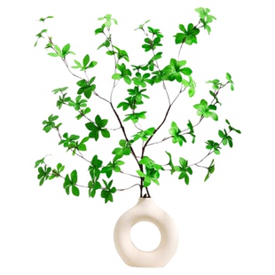 仿真绿植马醉木吊钟假花仿真花摆设高端客厅小摆件装饰室内盆栽