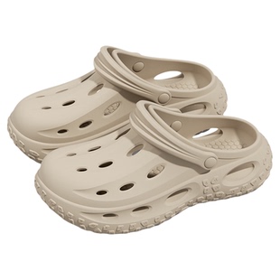 洞洞鞋男士夏季外穿eva运动防滑2025新款增高轮胎底防滑防臭凉鞋