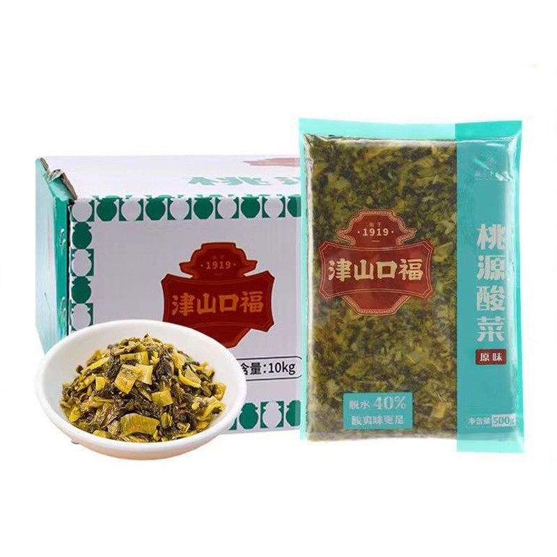 津山口福桃源酸菜老坛酸菜酱腌菜
