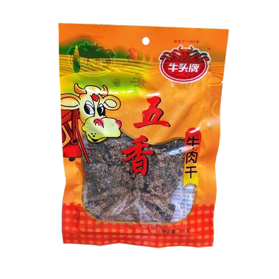 贵州特产牛头牌牛肉干238g*2袋